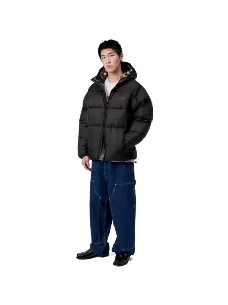 Carhartt WIP Toronto Jacket Black Camo Duck Mężczyźni Kurtki Carhartt WIP Zielony Size: M czarna