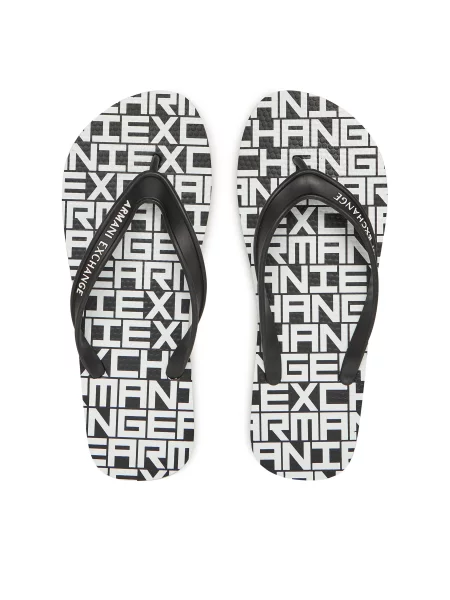 Вьетнамки Armani Exchange черные