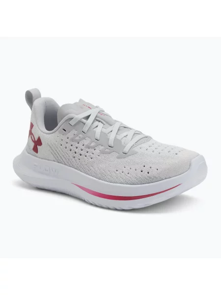 Under Armour Velociti 4 SE дамски обувки за бягане halo gray/mod gray/shaded fuchsia сиво
