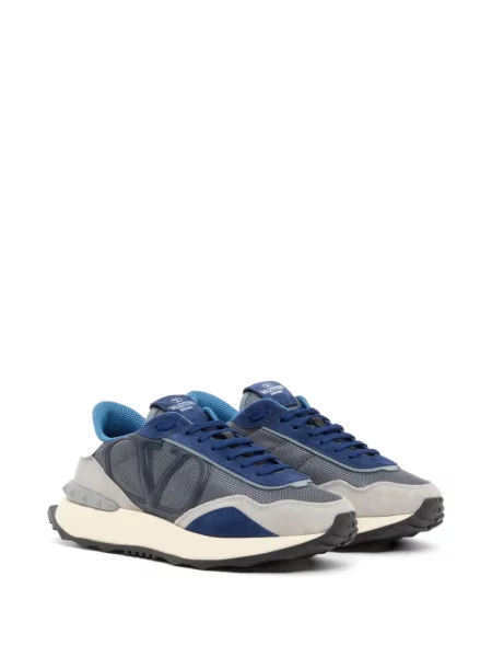 Sneakers Valentino Garavani σουέντ μπλε