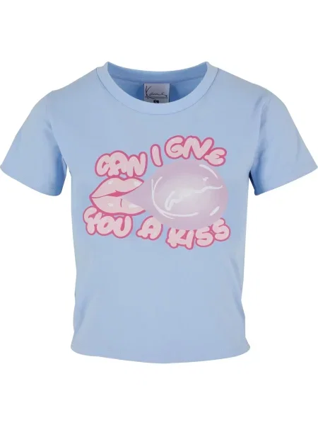 Karl Kani Tricou Bubblegum deschis / roz albastru