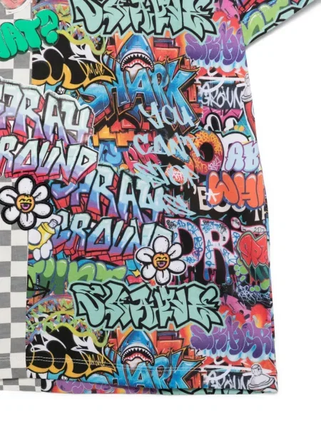 Koszulka dziecięca Sprayground Kid szara