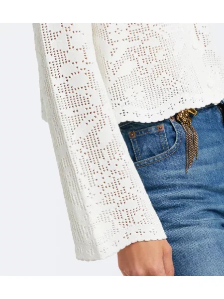 Cardigan Chloé alb