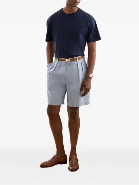 Μπλούζα Ralph Lauren Purple Label με κέντημα μπλε