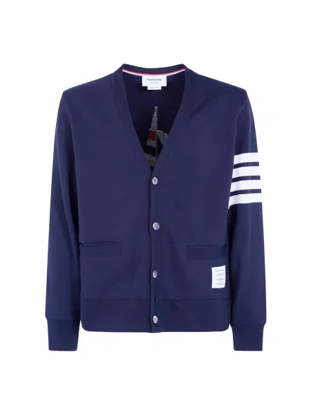 Kardigan Thom Browne niebieski