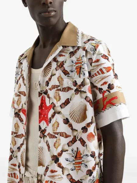 Rövid ing Dolce & Gabbana nyomtatás