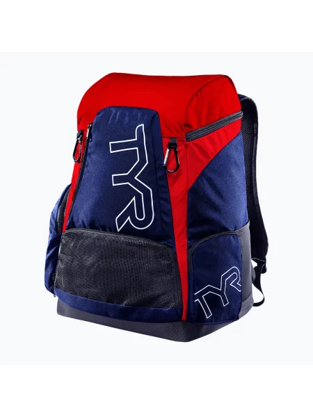 Plecak pływacki TYR Alliance Team 45 l navy/red czerwony