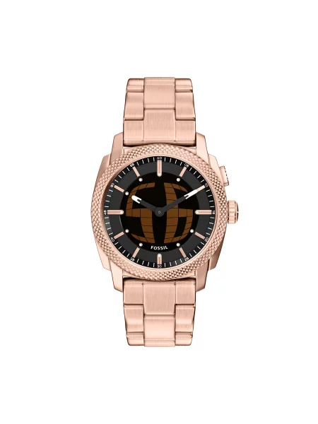 Годинник Fossil Machine Big Tic золото рожеве