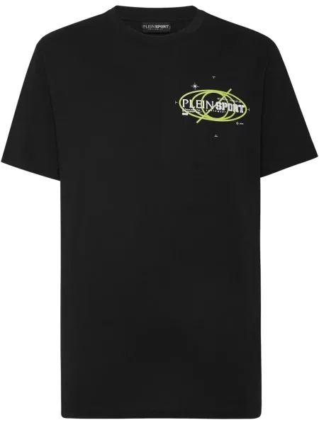 Tricou Plein Sport cu autograf negru