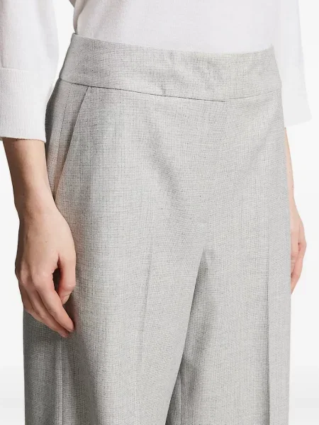 Pantaloni Peserico plisate gri