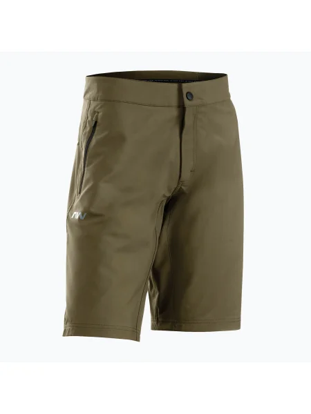 Pantaloni scurți de ciclism pentru bărbați Northwave Escape 2 Baggy forest green verde