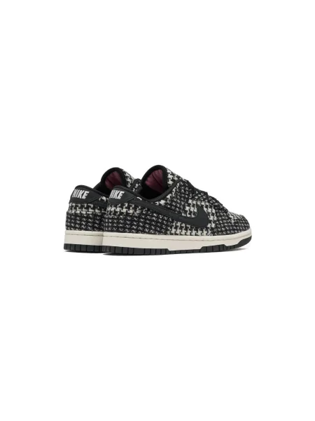 Tvídové tenisky Nike Dunk biela
