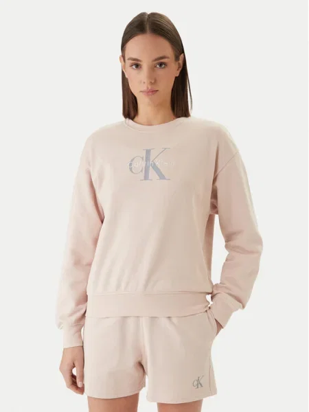 Geacă de blugi Calvin Klein Jeans bej