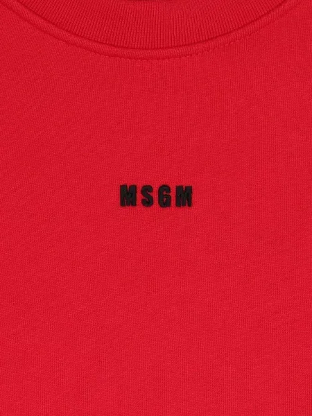 Dětské šaty Msgm červené
