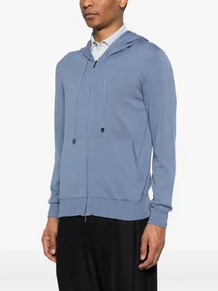 Majica s kapuljačom Drumohr plava