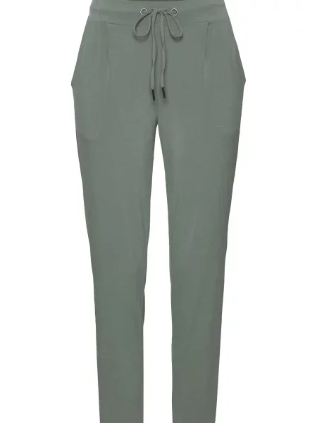 LASCANA Pantaloni de pijama jad verde