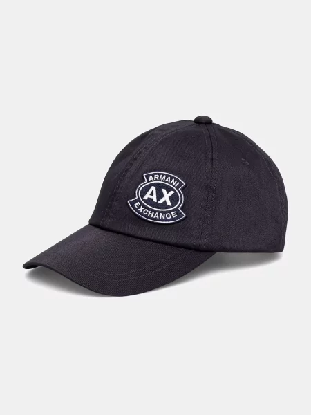 Armani Exchange baseball kapa črna