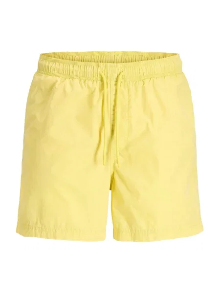 JACK & JONES Kratke kopalne hlače JPSTMAUI pastelno rumena