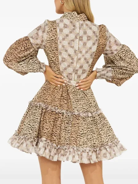Rochie mini Ixiah de costum maro