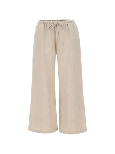 Pantaloni palazzo Jcsophie cu cordon