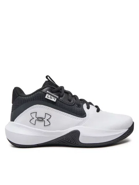 Under Armour Buty do koszykówki Grade School UA Lockdown 7 biały