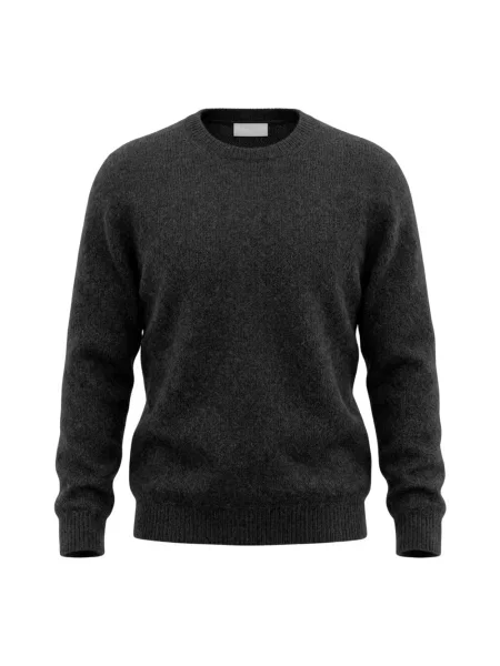 Sweter Roberto Collina z wełny merino niebieski