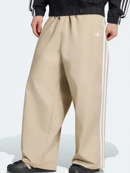 Adidas Originals παντελόνι ανδρικό Adicolor μπεζ