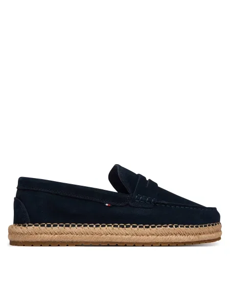 TOMMY HILFIGER Espadrilės tamsiai mėlyna