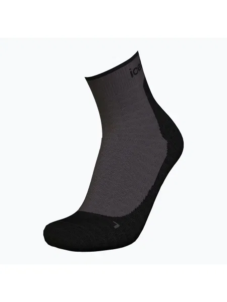 Icebreaker női trekking zokni Merino Hike+ Light Mini obszidián/fekete. Méret: M fekete
