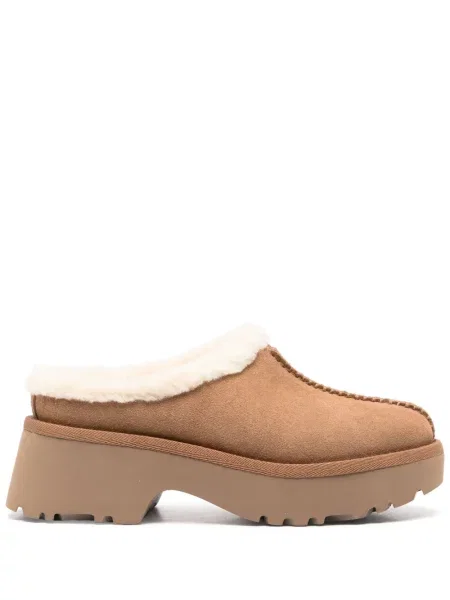 Papuci tip mules Ugg maro