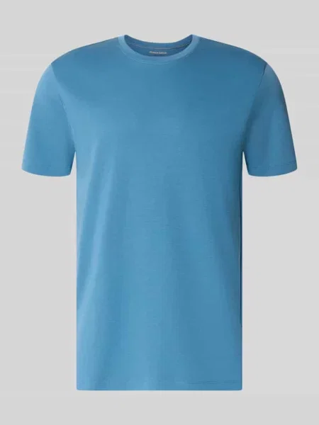 T-shirt z bawełny z okrągłym dekoltem Christian Berg Men