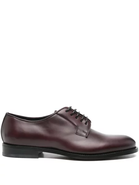 Pantofi derby Ferragamo cu șireturi din dantelă