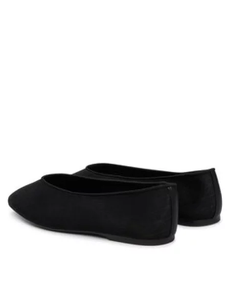 Balerinos Calvin Klein Square Ballerina Aop Mesh juoda