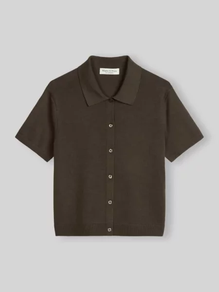Koszulka polo o kroju regular fit z mieszanki bawełny Marc O'polo