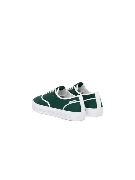 Tenisice Tommy Hilfiger Th Vulc Cup Long Lace Canvas zelena