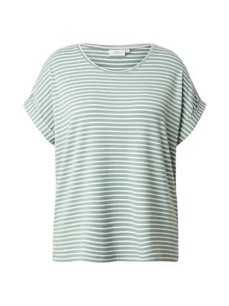 ONLY Carmakoma Tricou CARMOSTER verde jad alb