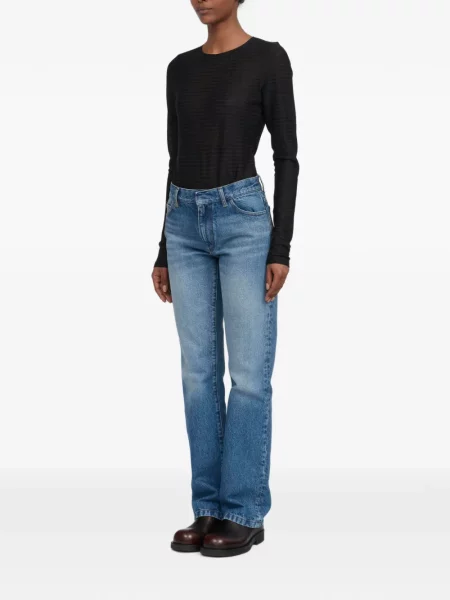 Blugi Mm6 Maison Margiela albastru