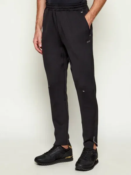 BOSS GREEN Jogger nadrág Hicon Active fekete