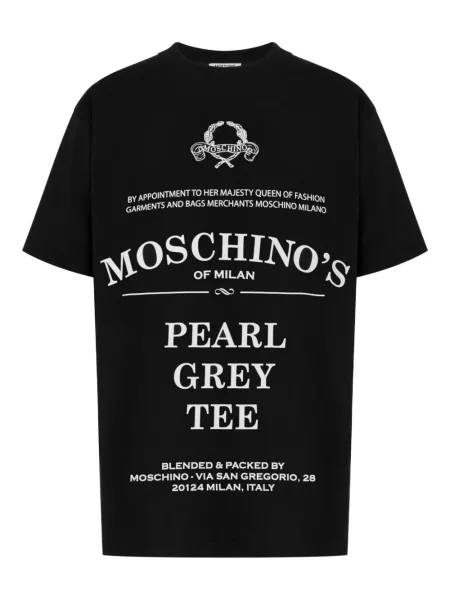 Tricou Moschino cu imagine negru