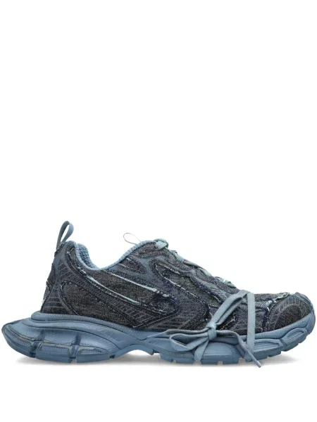 Sneakerși Balenciaga zdrențuiți albastru