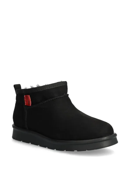 Botine Love Moschino cu autograf negru