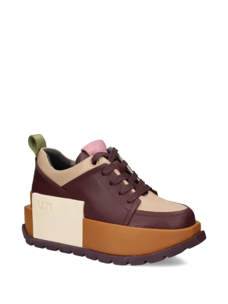 Sneakerși United Nude cu platformă maro
