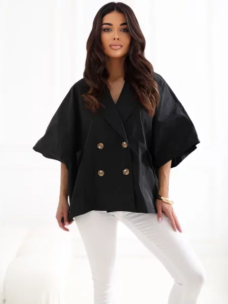 Palton Rue Paris negru