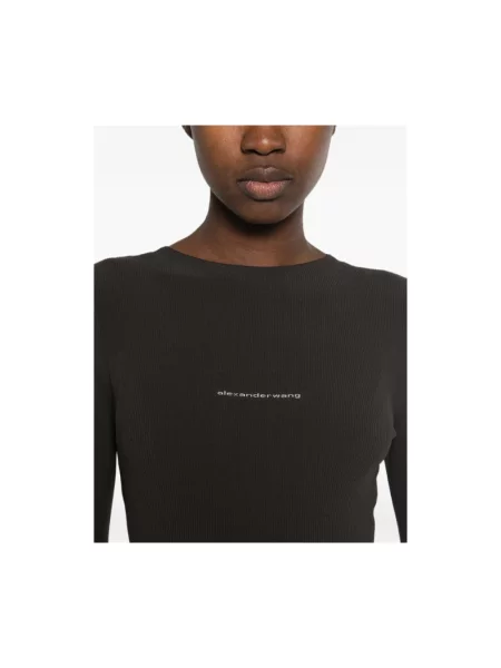 Sukienka Alexander Wang brązowa