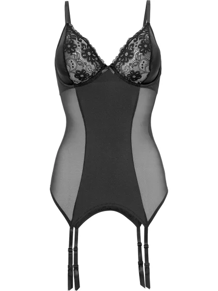 Palton Petite Fleur Gold negru