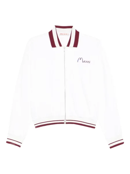 Pulover Marni cu broderie alb