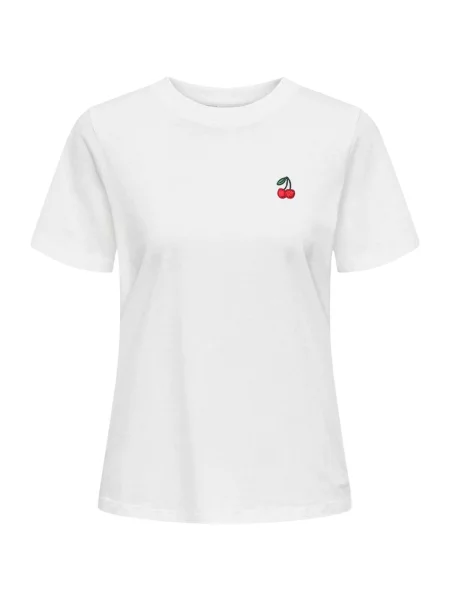 Majica Jacqueline De Yong s printom bijela