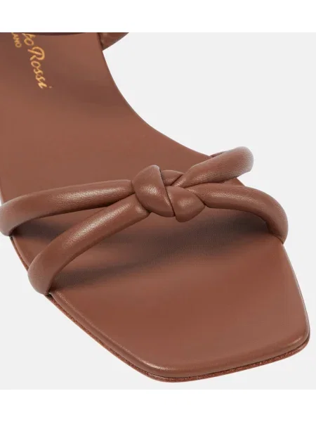 Sandale Gianvito Rossi din piele maro