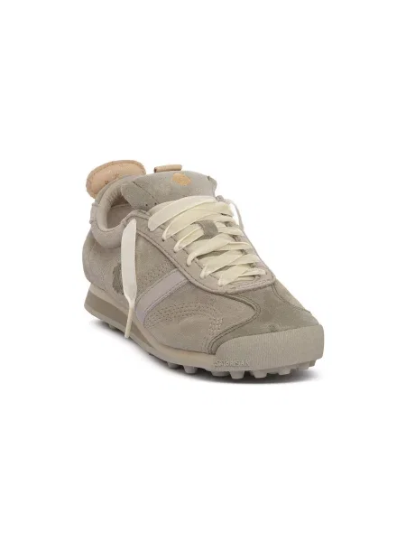Pantofi Satorisan din piele de căprioară gri