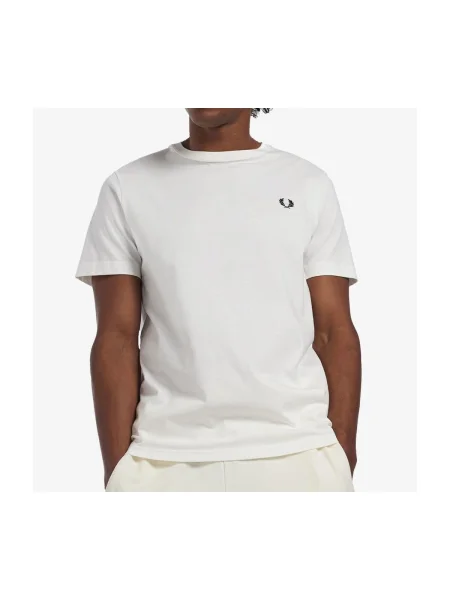 Póló FRED PERRY Crew Neck Tee Snow White XL fehér